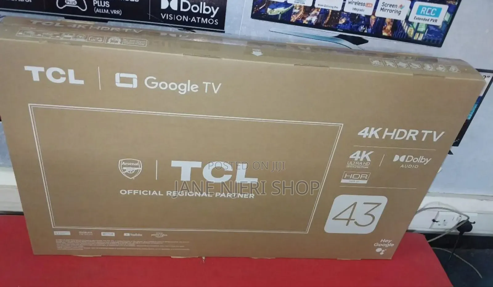 Quality 43 Inches TCL Google Tv