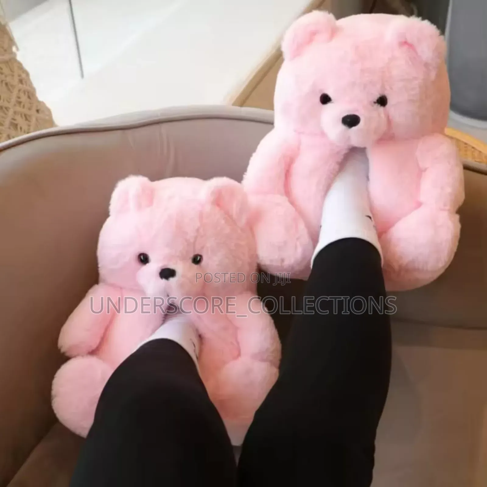 Pink Winter Sandals