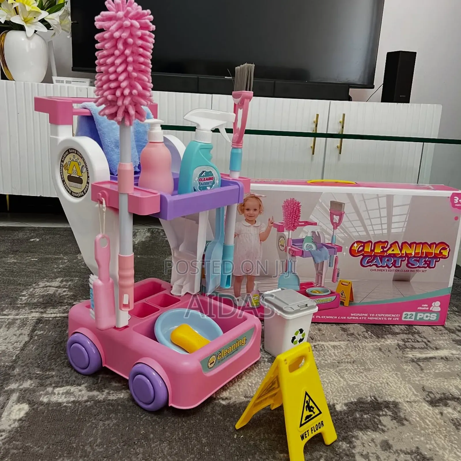 Cleaning Cart Toy