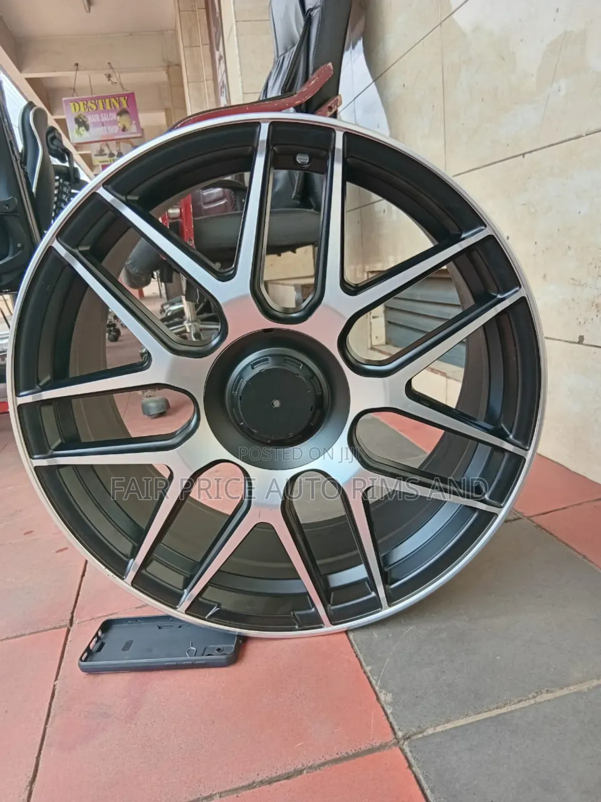 Mercedes and VW Size 19/5/112 Gloss Black Sports Rims .