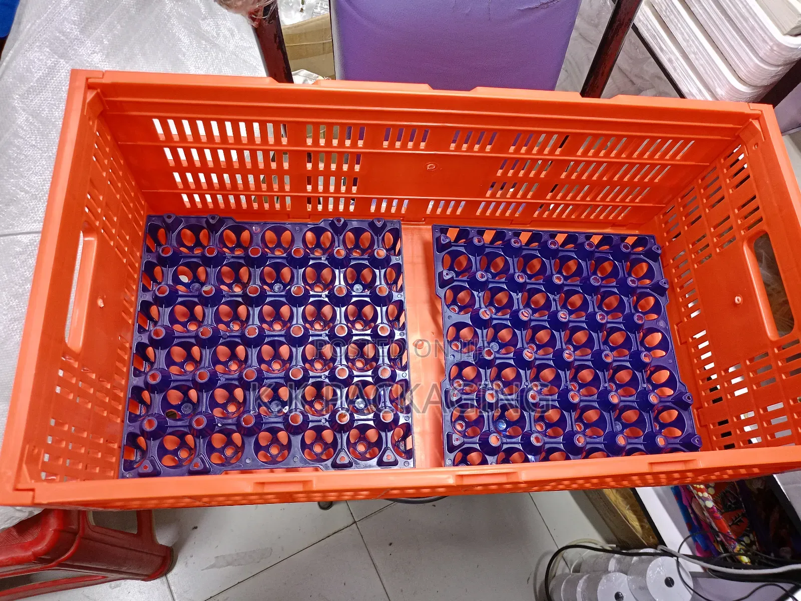 Capacity 10 Trays Transportation Crates