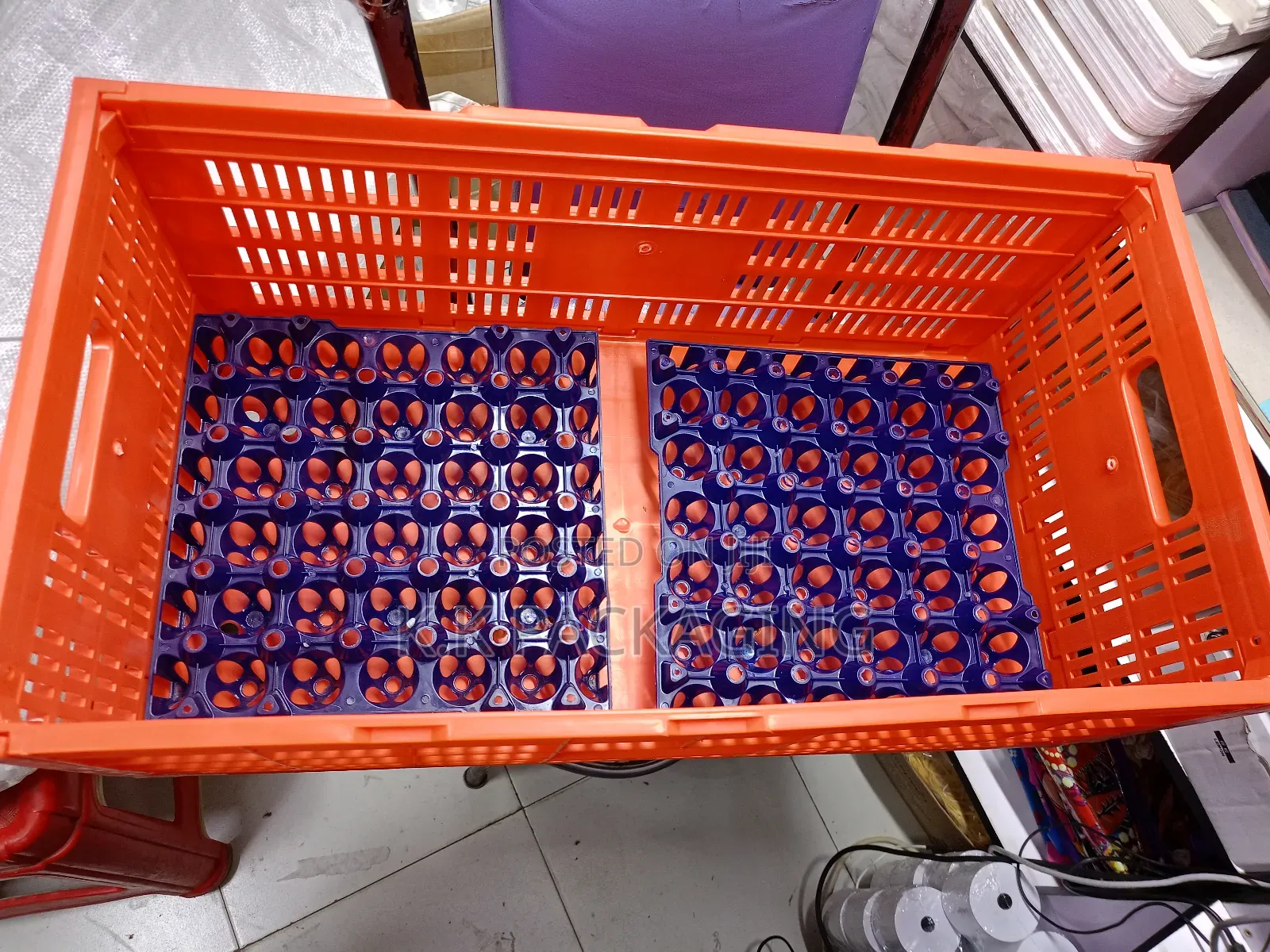 Capacity 10 Trays Transportation Crates