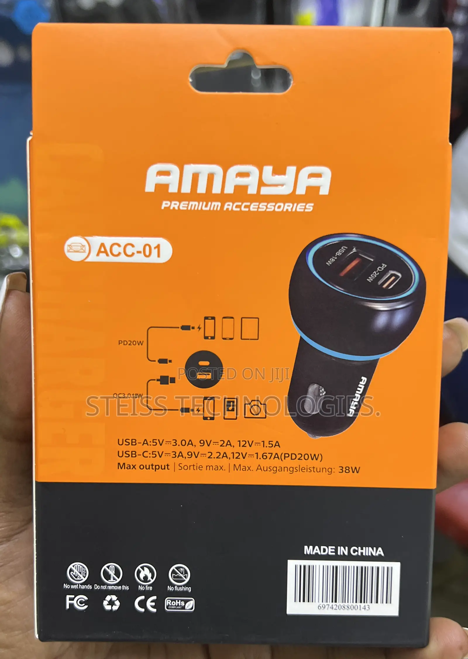 Amaya Pd 38w Pd Charger.