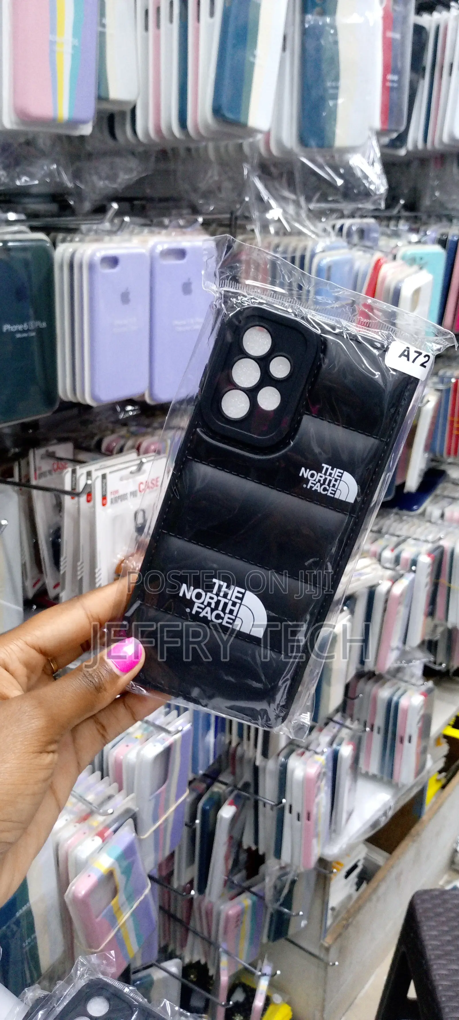 Northface Sumsung Luxury Puffer Case (Samsung Galaxy A72