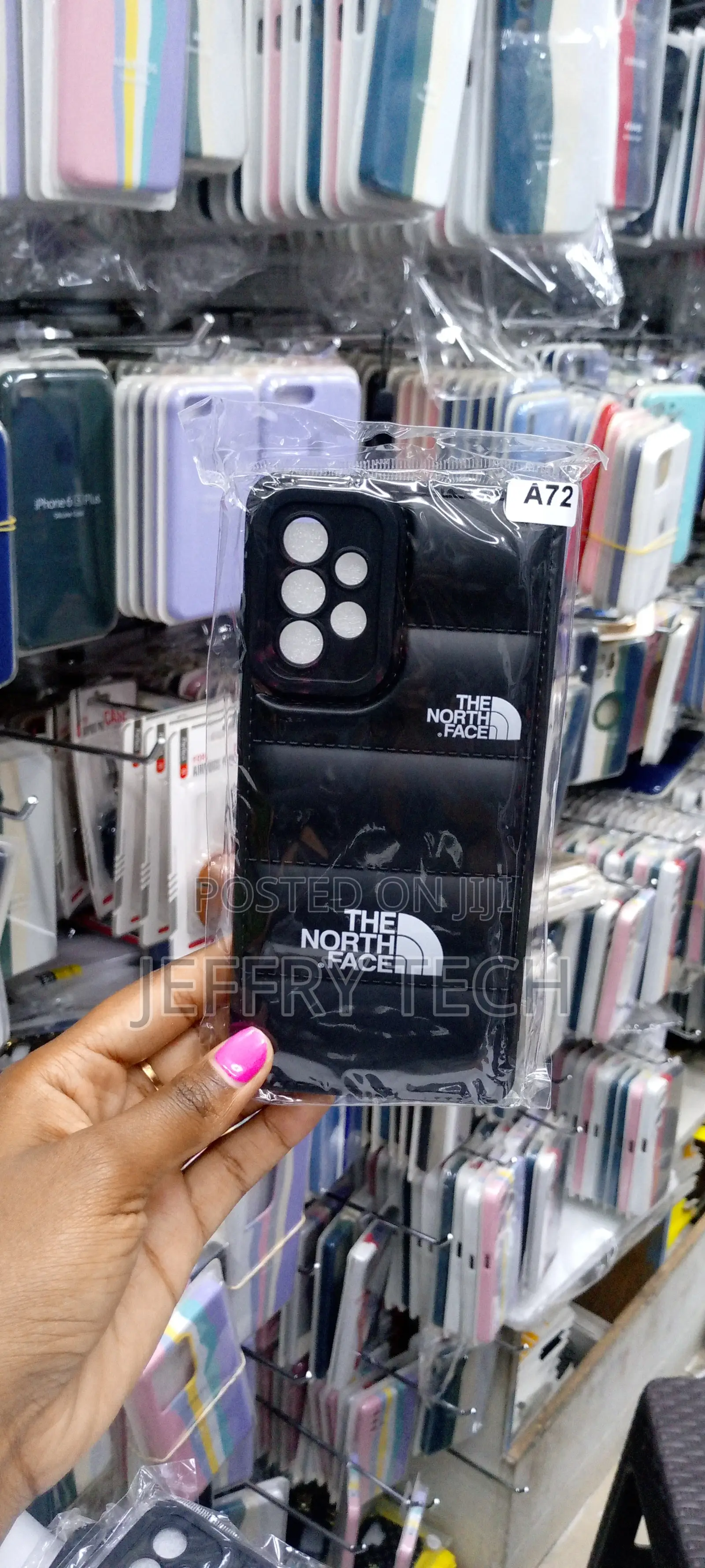 Northface Sumsung Luxury Puffer Case (Samsung Galaxy A72