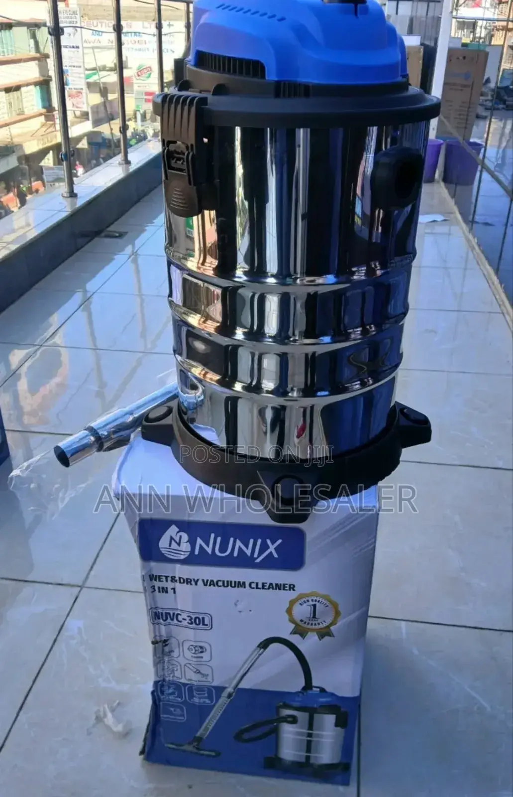Vacuum Cleaner Nunix 21litres
