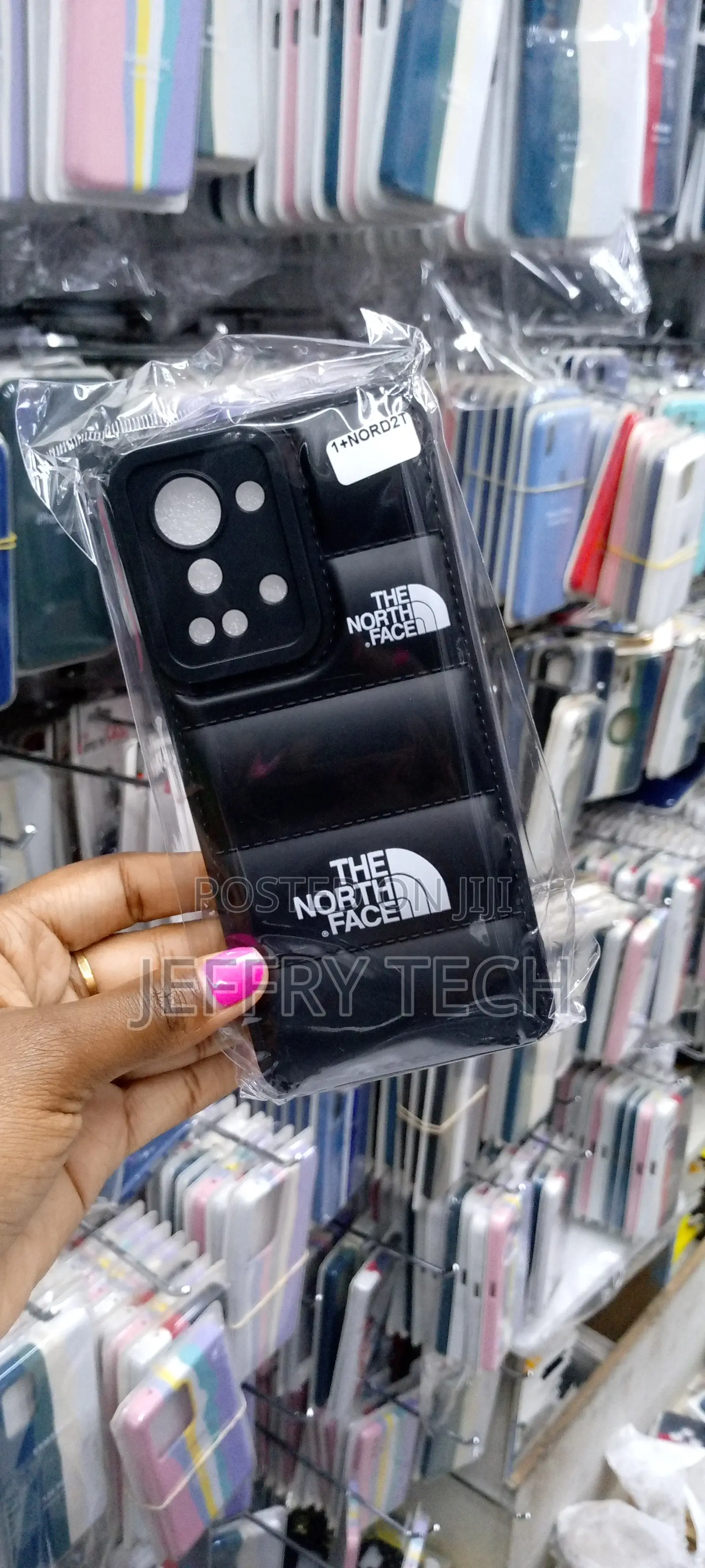 North Face Puffer Edition Silicone Case for Oneplus Nord 2t