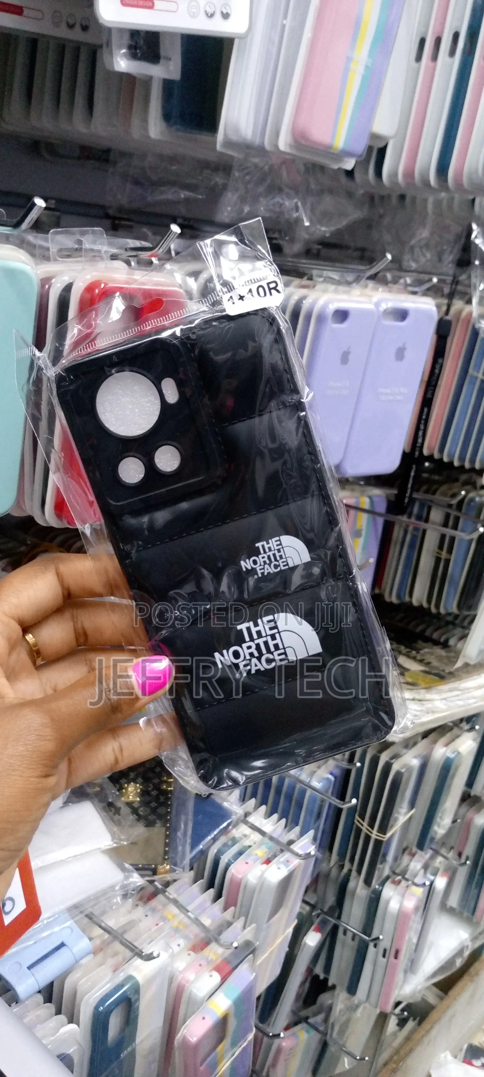 Oneplus 10R Puffer Case Camera Protection North Face Design