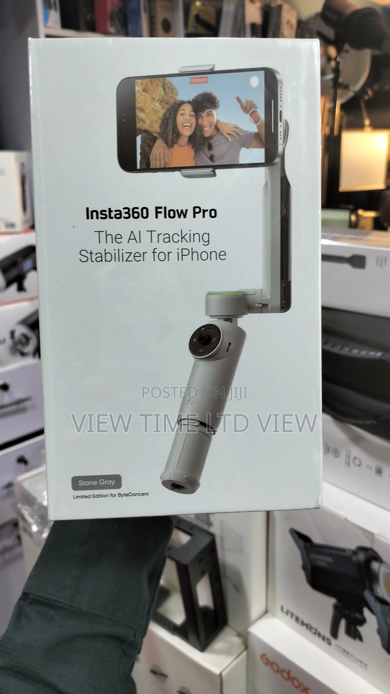 Insta360 Flow Pro Ai Tracking iPhone Stabiliser
