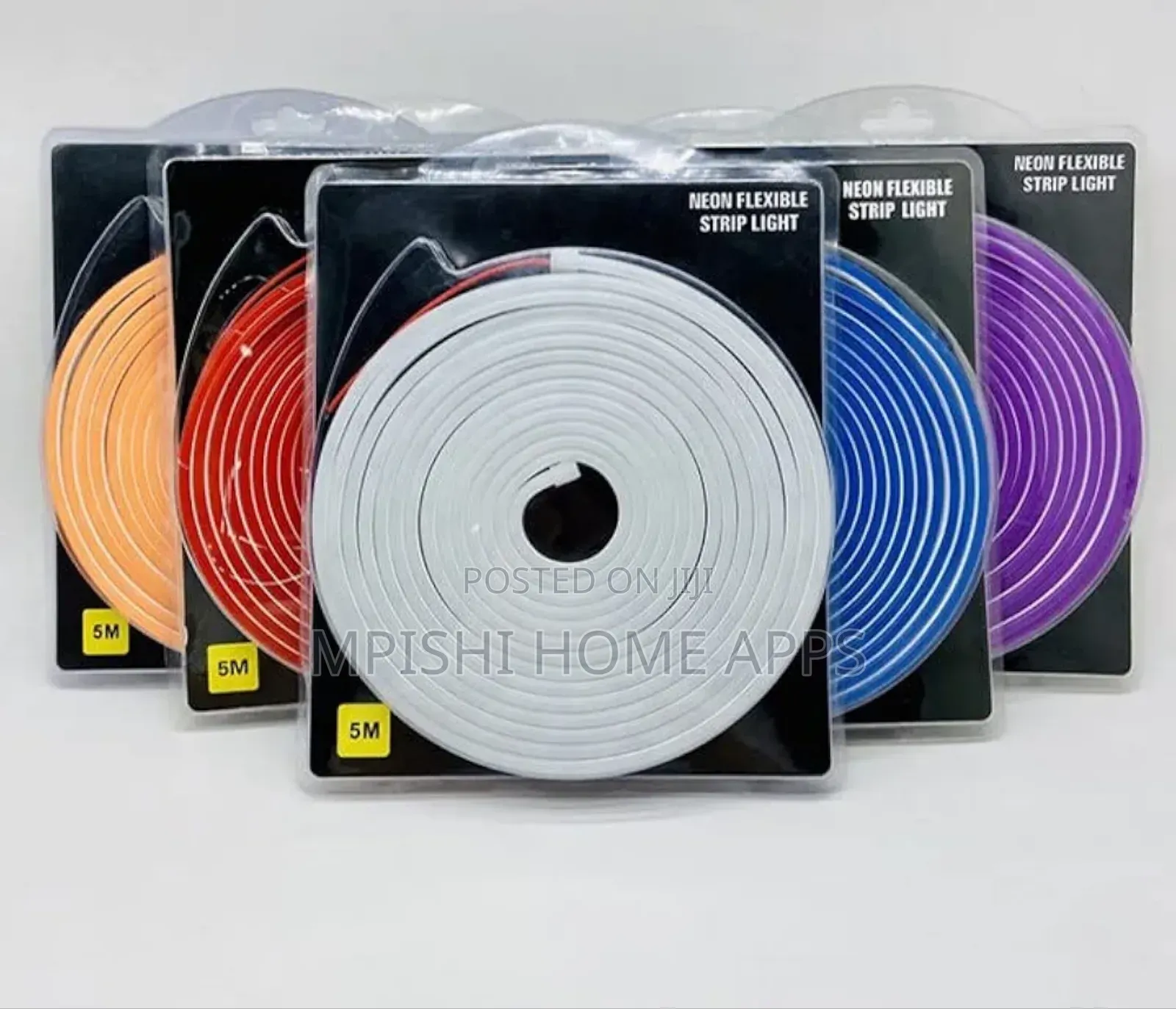 5M Neon Flexible Strip Light DC-12V