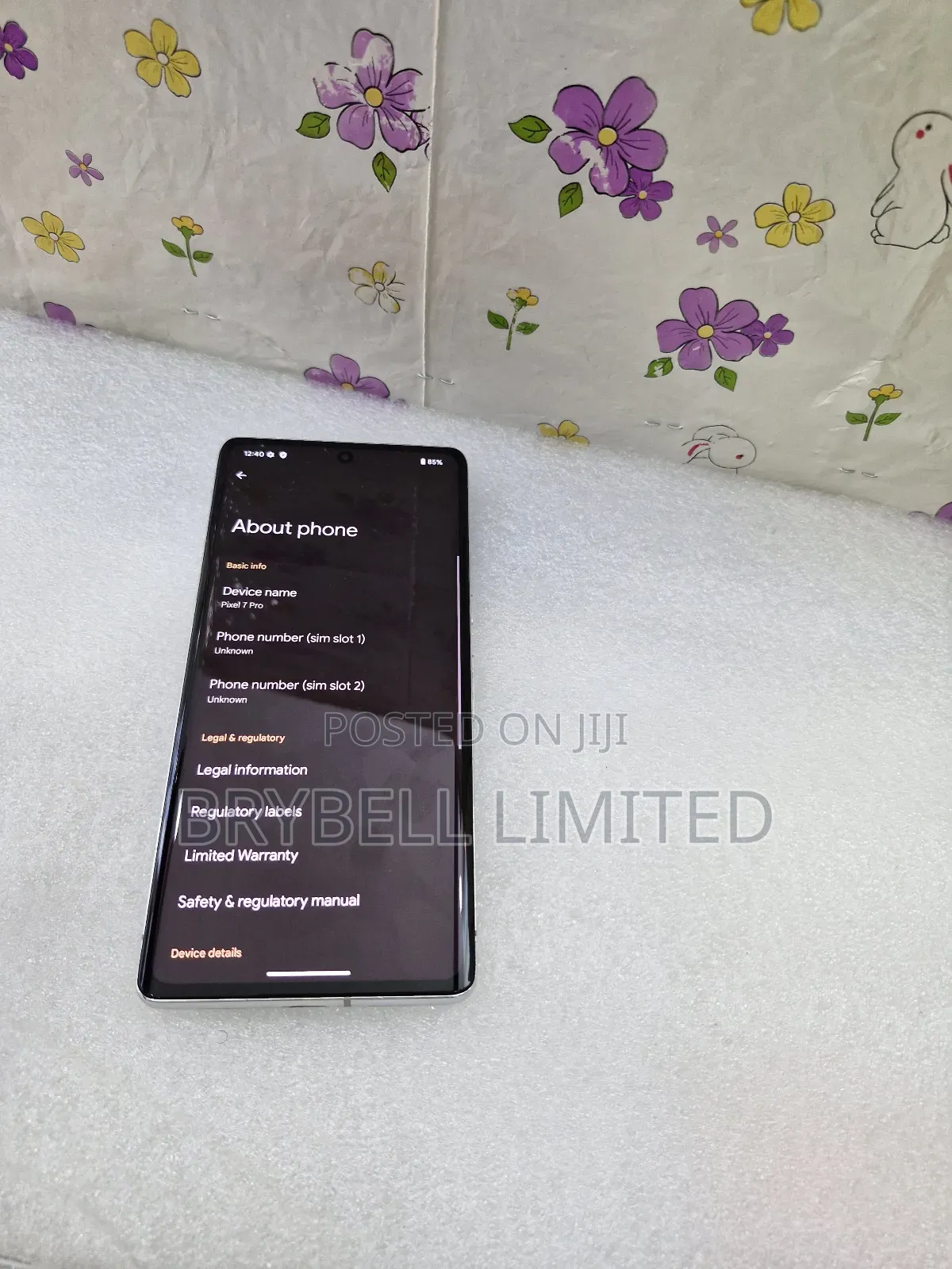 Google Pixel 7 Pro 128 GB White