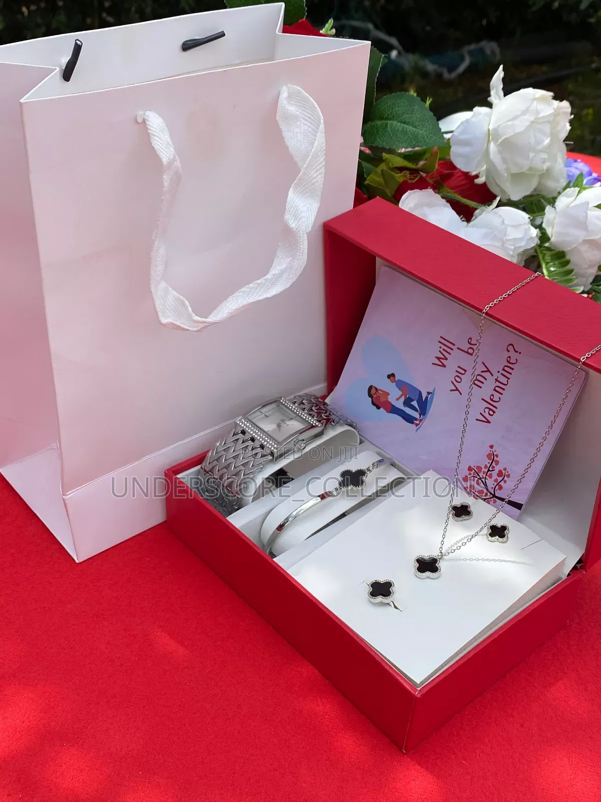 Silver Jewelry Gift Box for Ladies