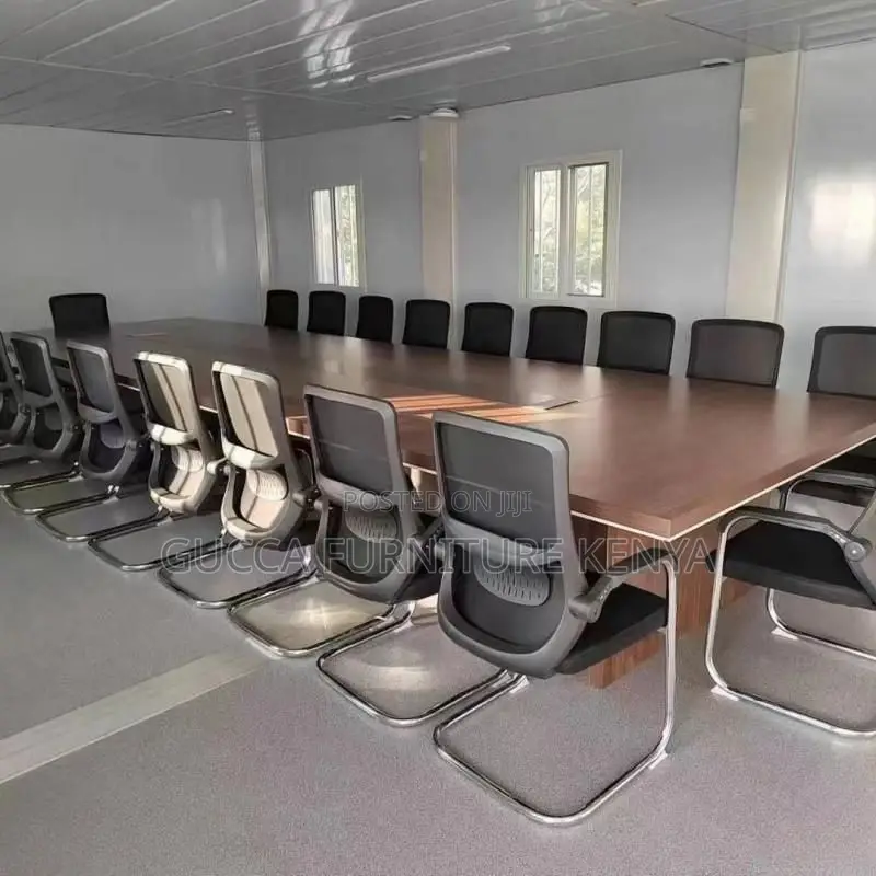 Office Chairs: Simple Fixed Chrome Mesh Guest Waiting Chair