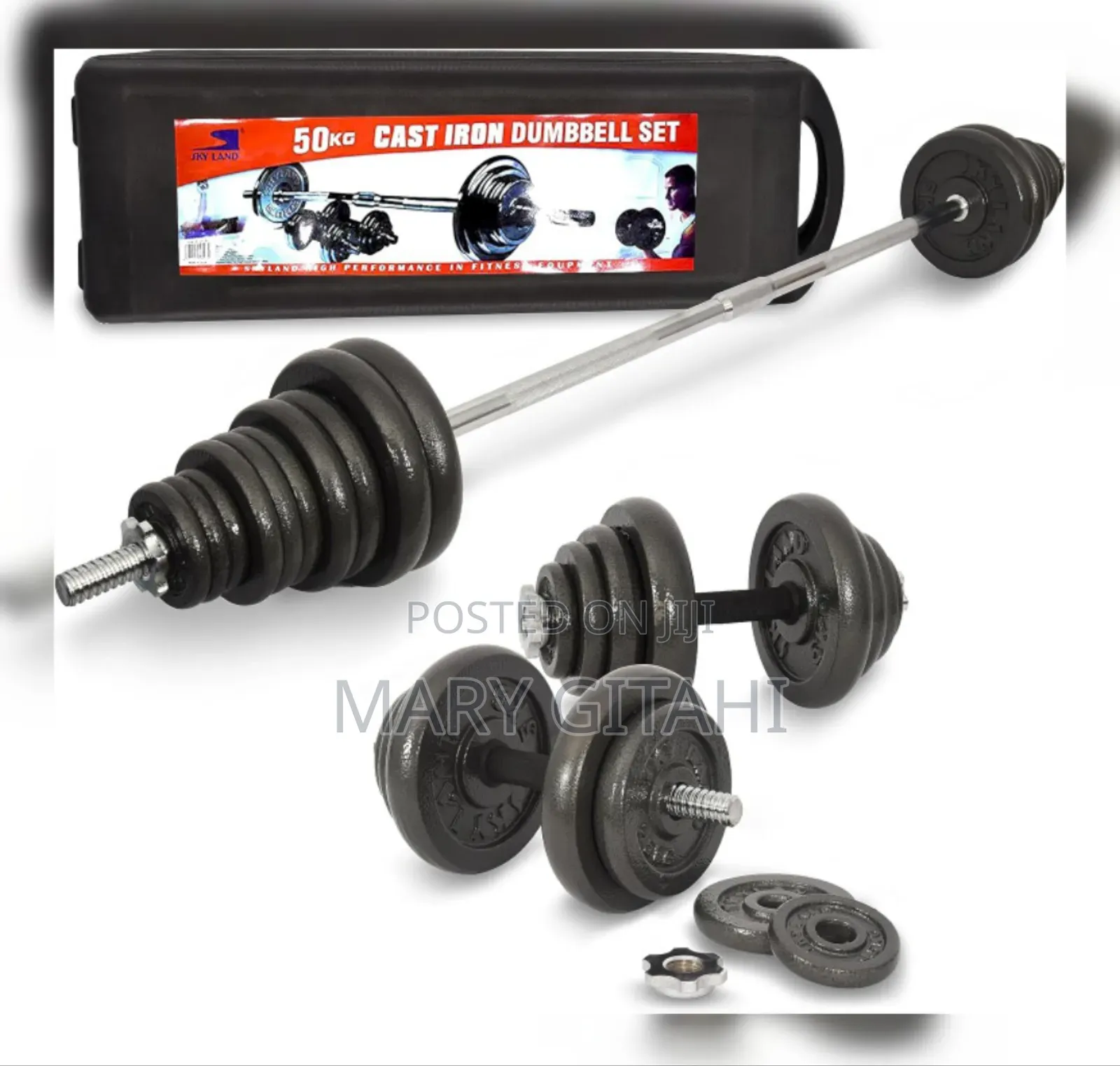 50 Kg Dumbbell Set on Offer