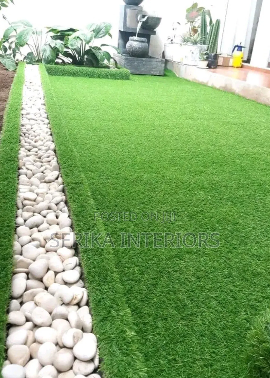 Landscaping Grass Carpets Installation