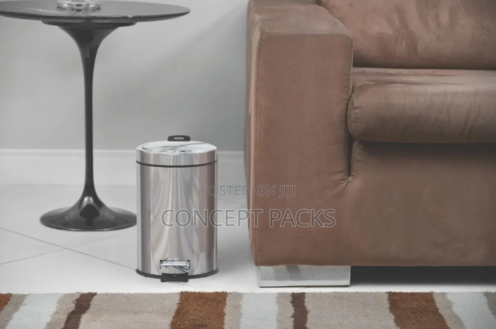 Stainless Steel 5 L Pedal Bin With Internal Bucket