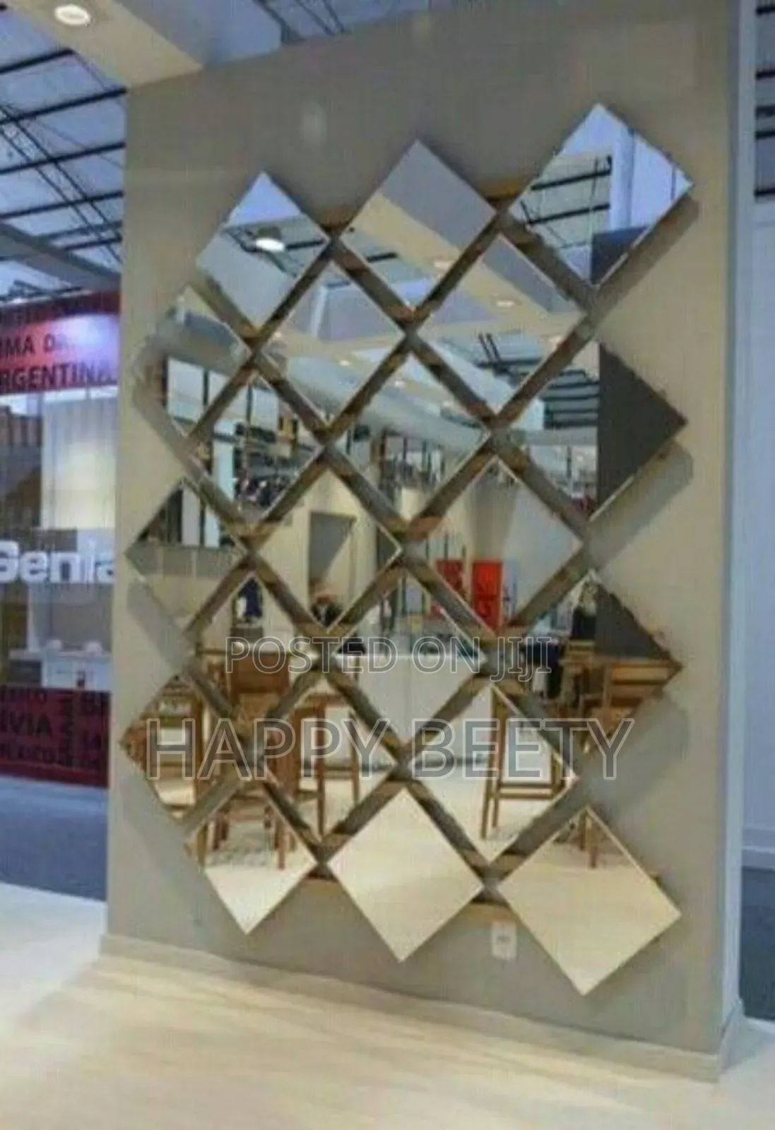 32 PCS Diamond Acrylic Mirrors