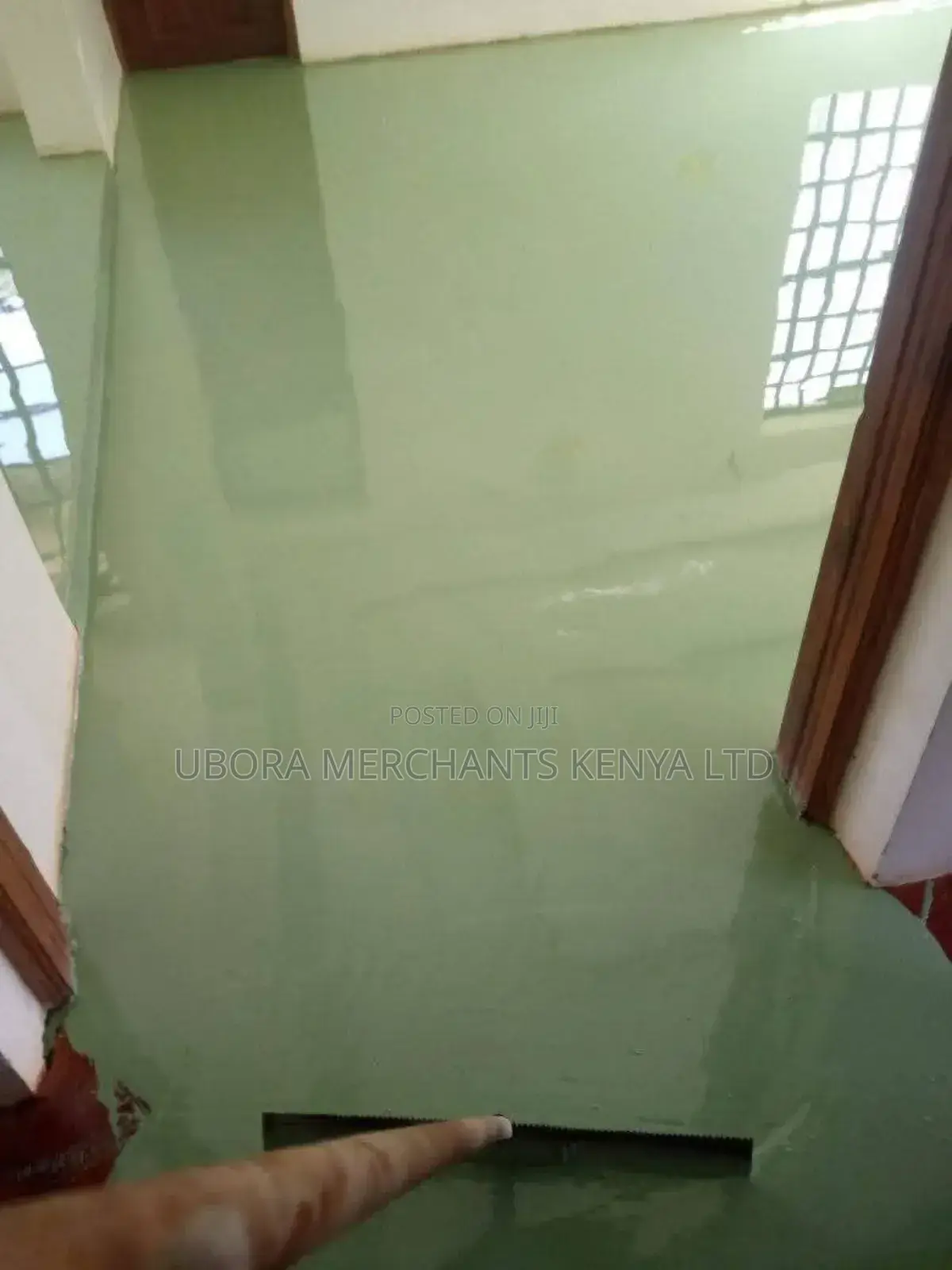Light Green Epoxy Flooring - Rate Per Square Meter
