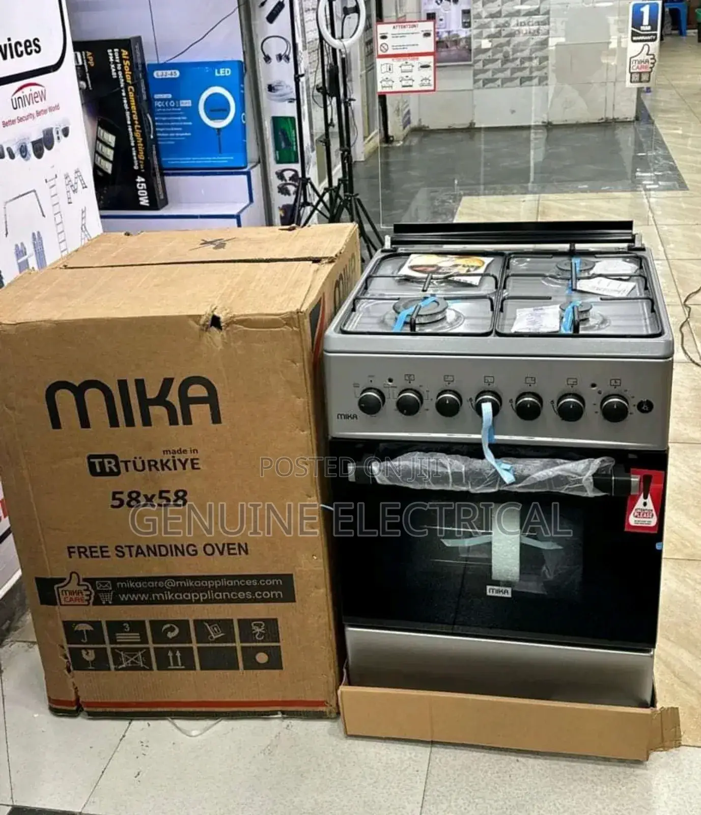 Brand New Mika 58 by 58 Standing Cooker
