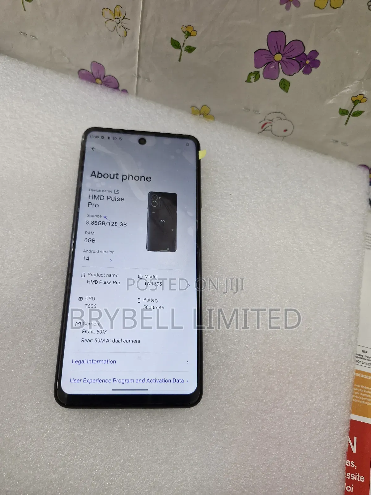New HMD Pulse Pro 128 GB Black