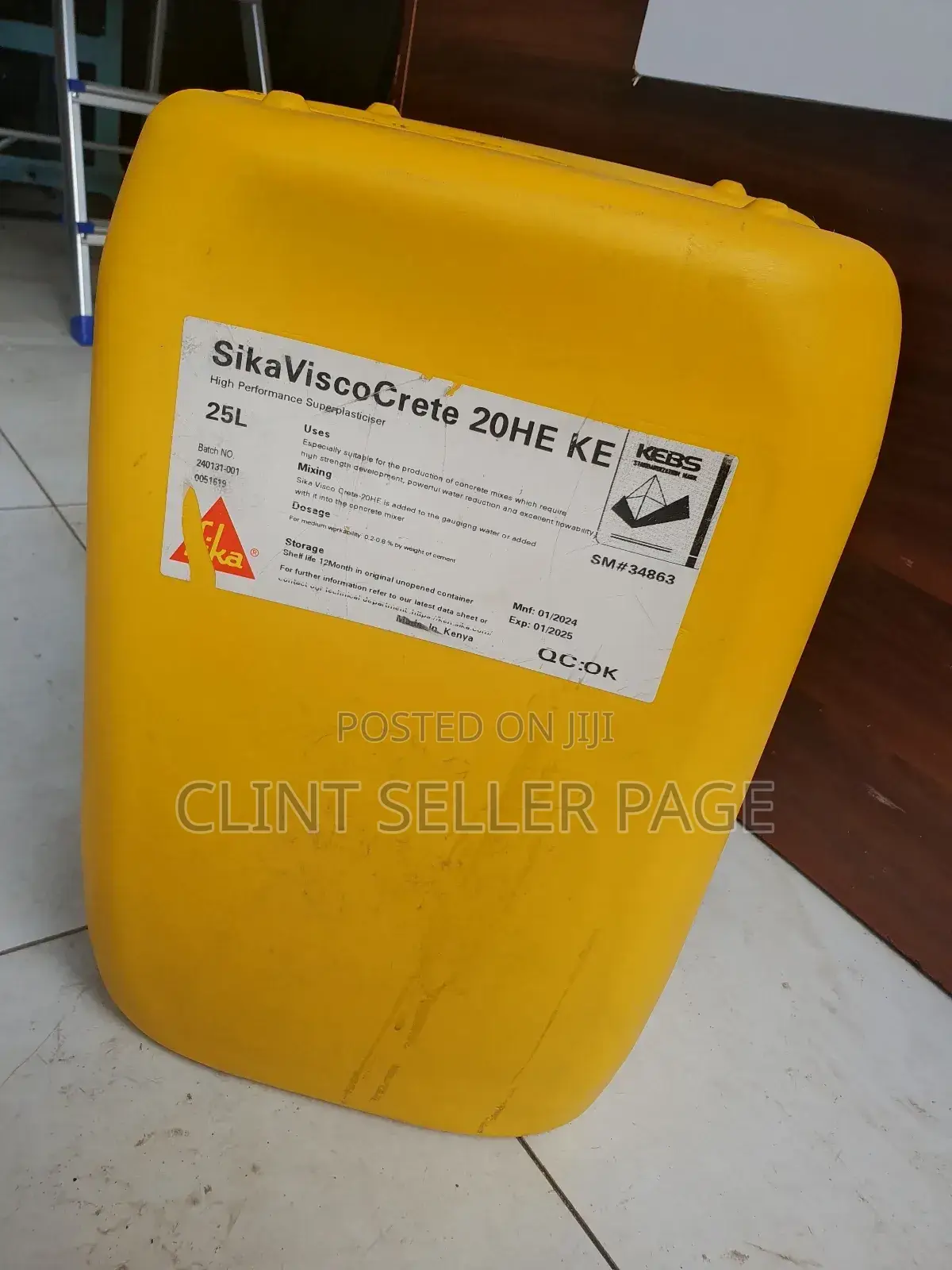 Sika Viscocrete 20he/ Super Crete.