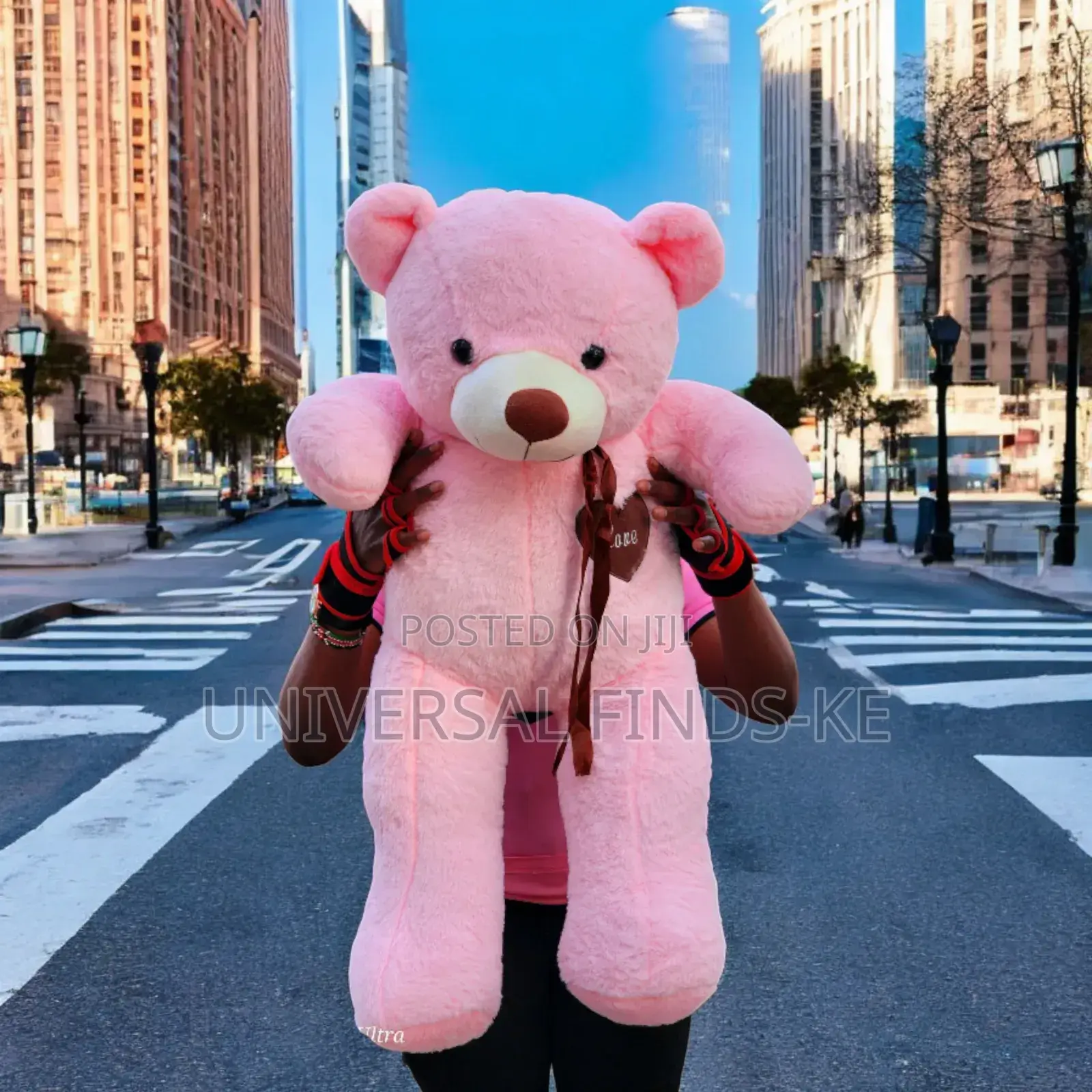 Brown Plush 60cm Teddy Bear Perfect for Valentine's