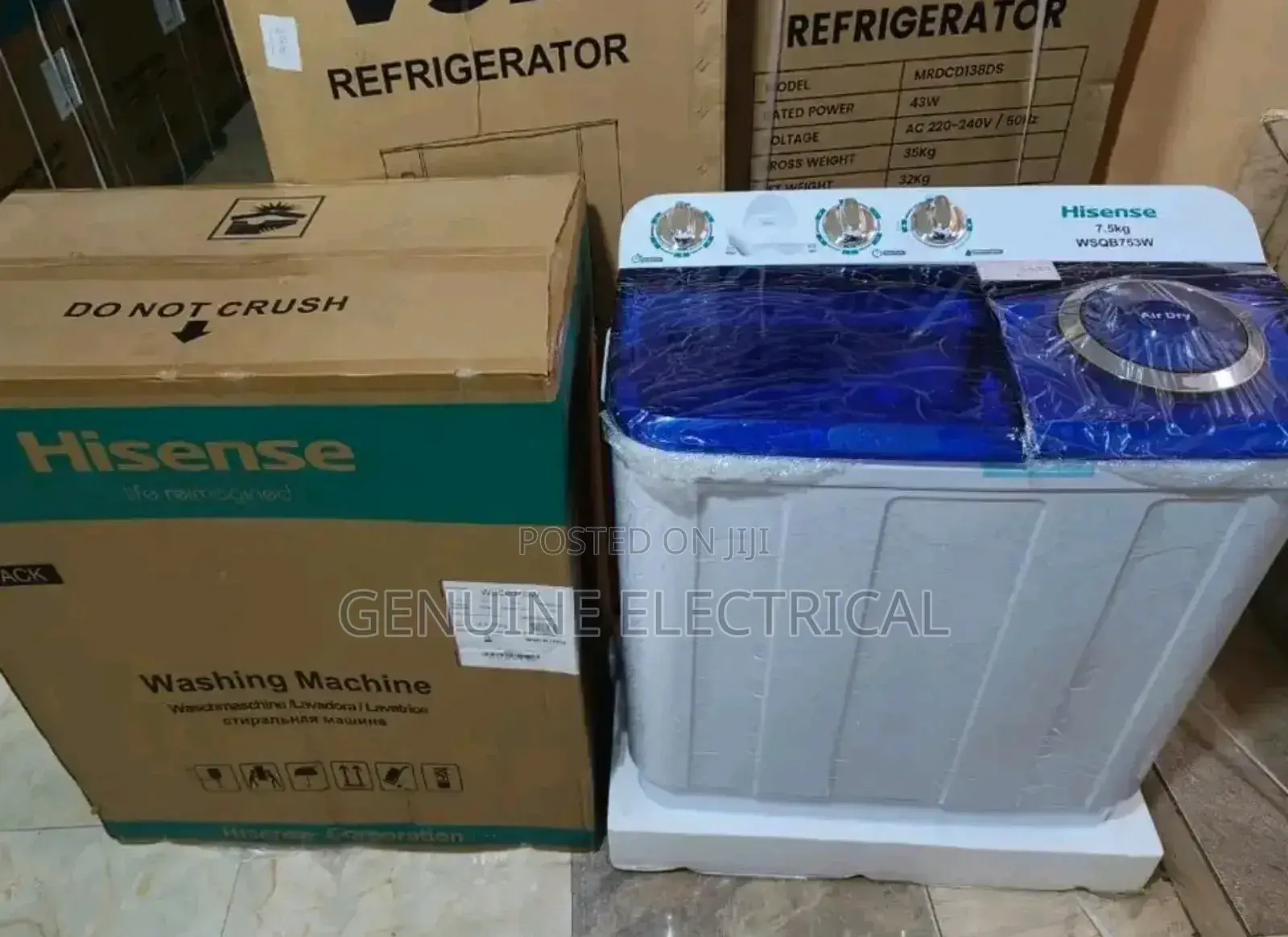 High Quality Hisense 7.5kg Washing Machine
