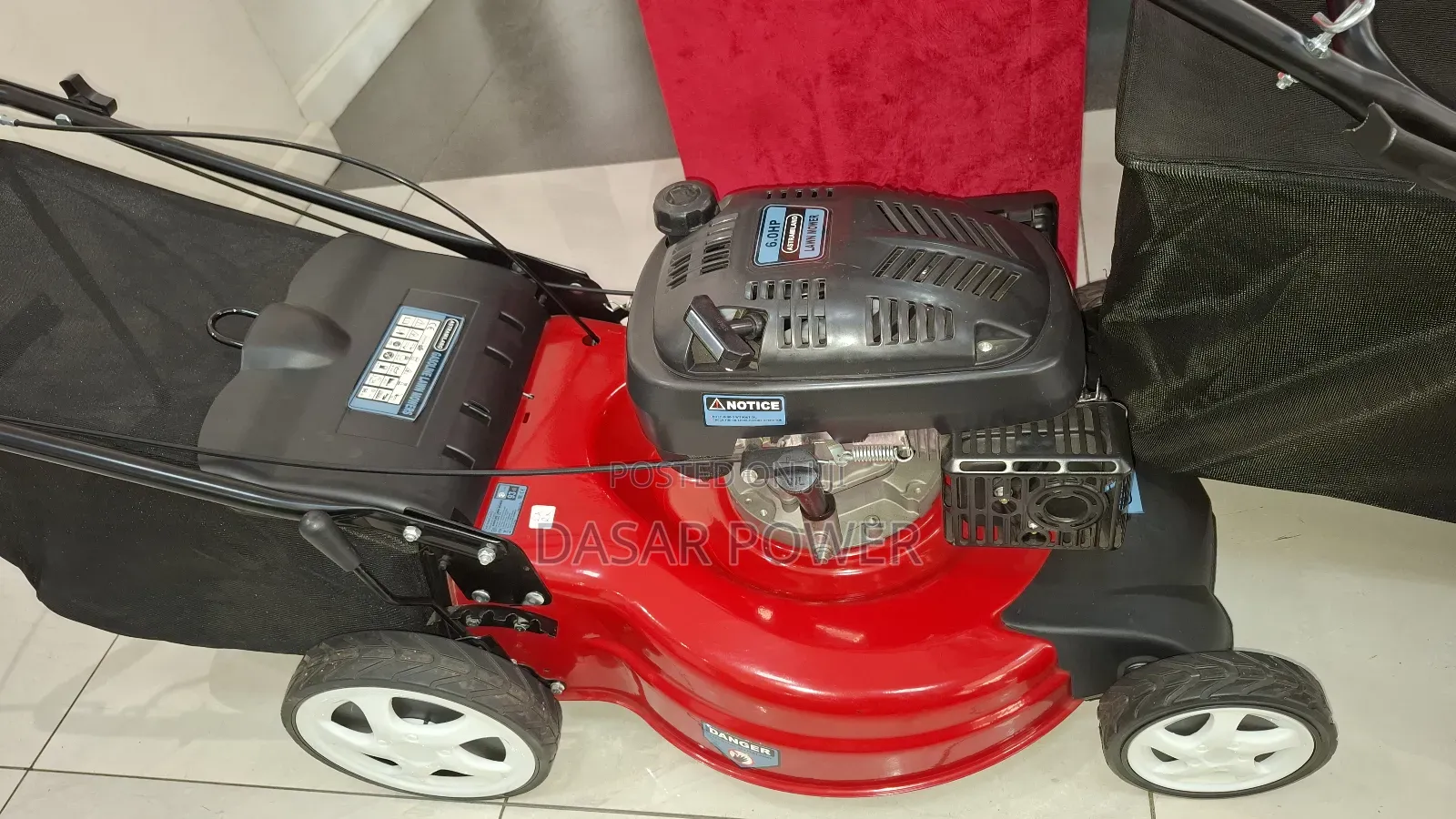6hp Astamilano Lawn Mower