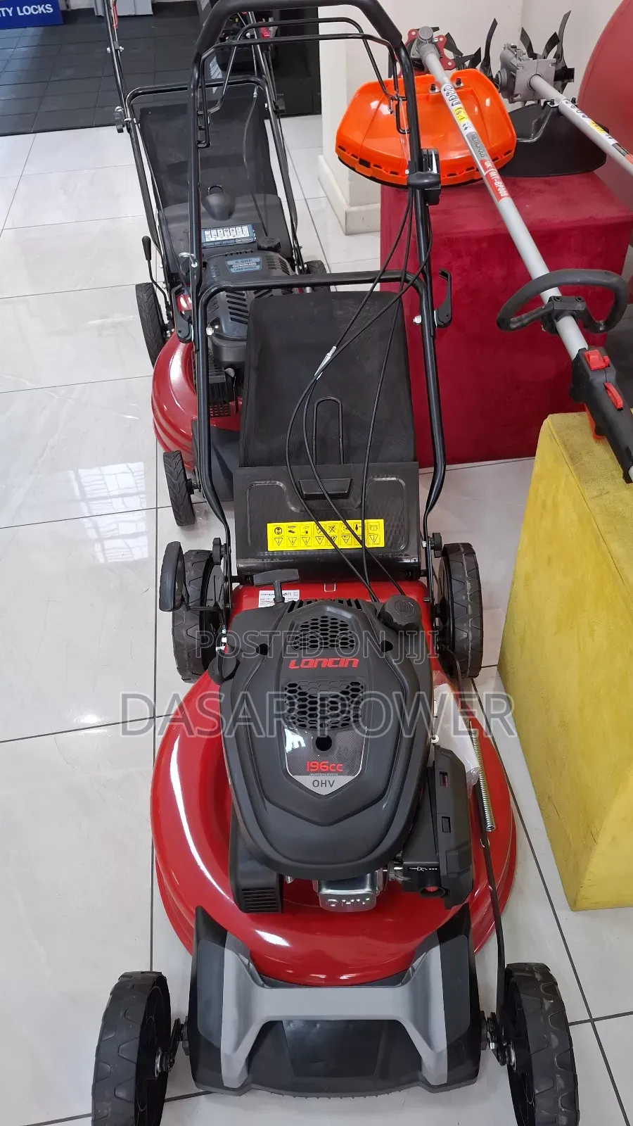 196cc Gasoline Lawn Mower