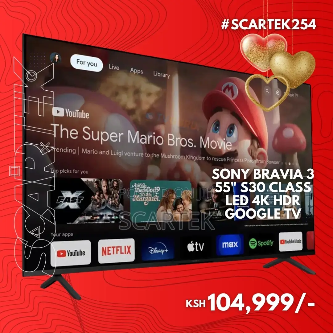 Sony Bravia S30 Class Led 4k Hdr Google Tv
