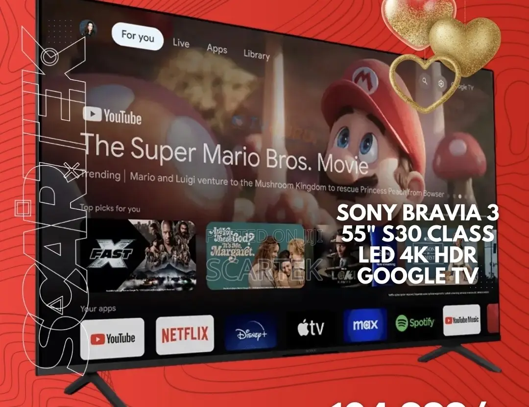 Sony Bravia S30 Class Led 4k Hdr Google Tv