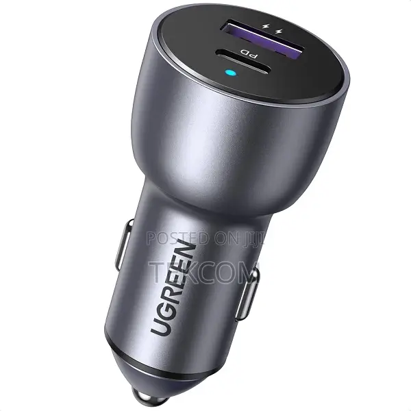 UGREEN 2-Port Fast Car Charger-Cd213