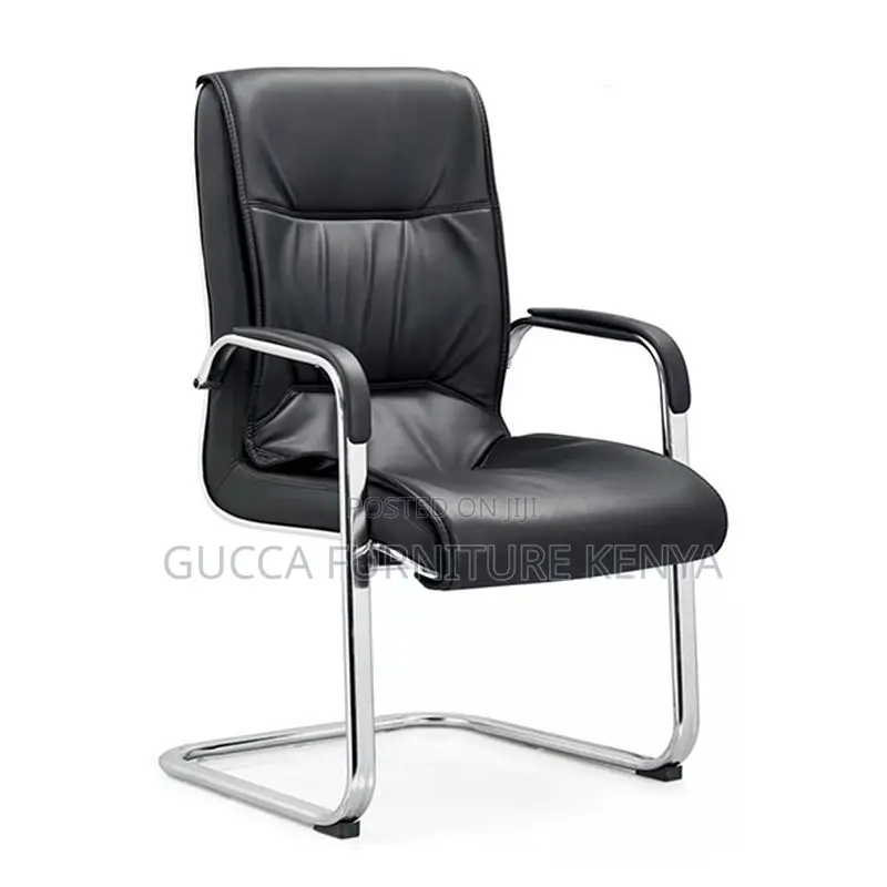 Office Chairs: Executive Simple Tanned Hide Task Chair