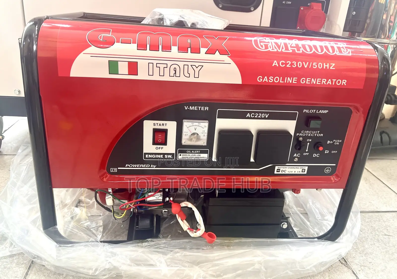 G-max Italy Petrol Generator 4.5kva Button Start