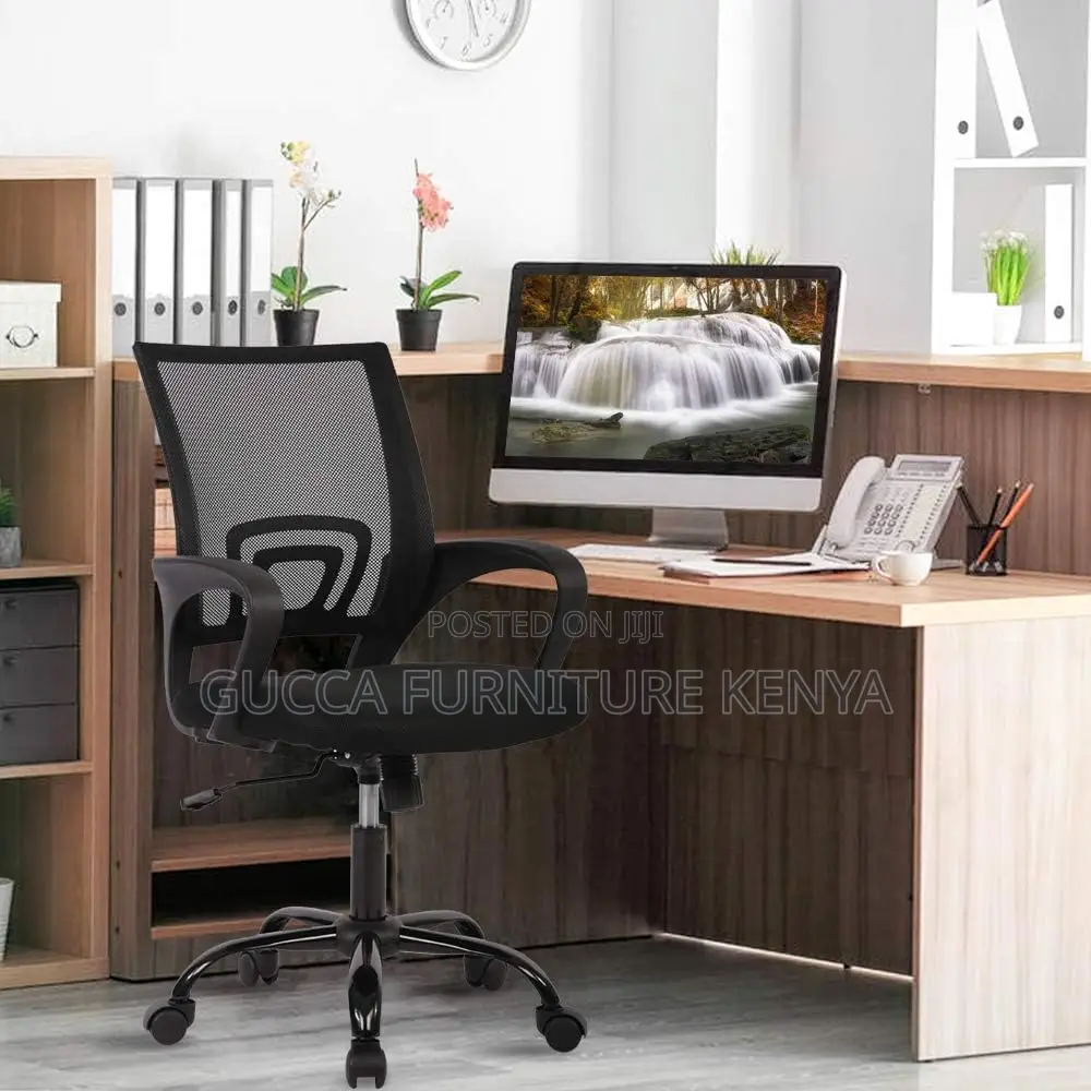Office Chairs:Mesh Rolling Swivel Chair for Home Office