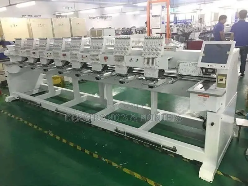 8 Head Embroidery Machine