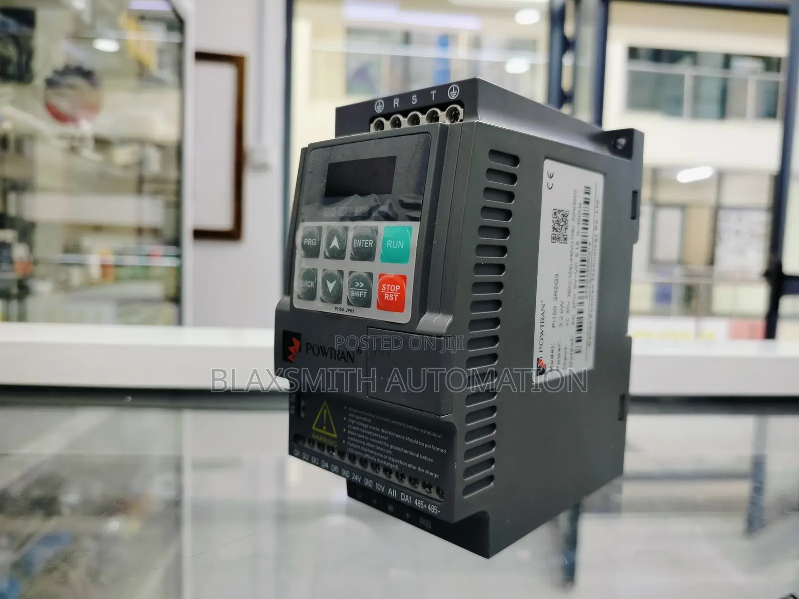 Powtran Variable Frequency Drive 2.2kw 3ph 2r2g3