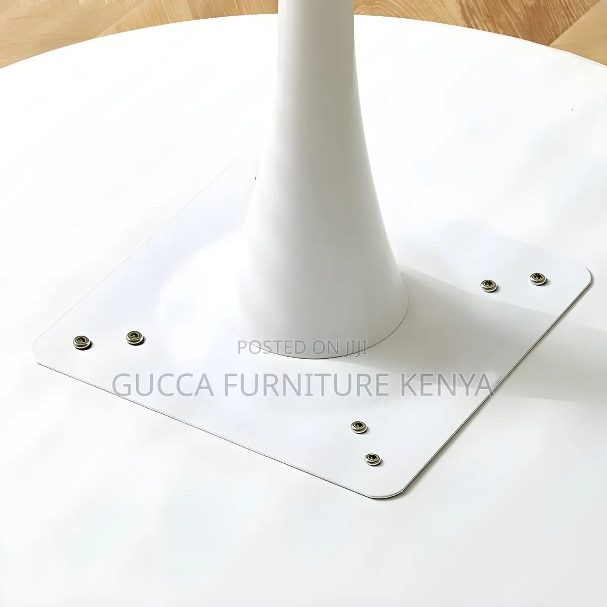 Dining Tables: Round Geometric Table for Dining Room