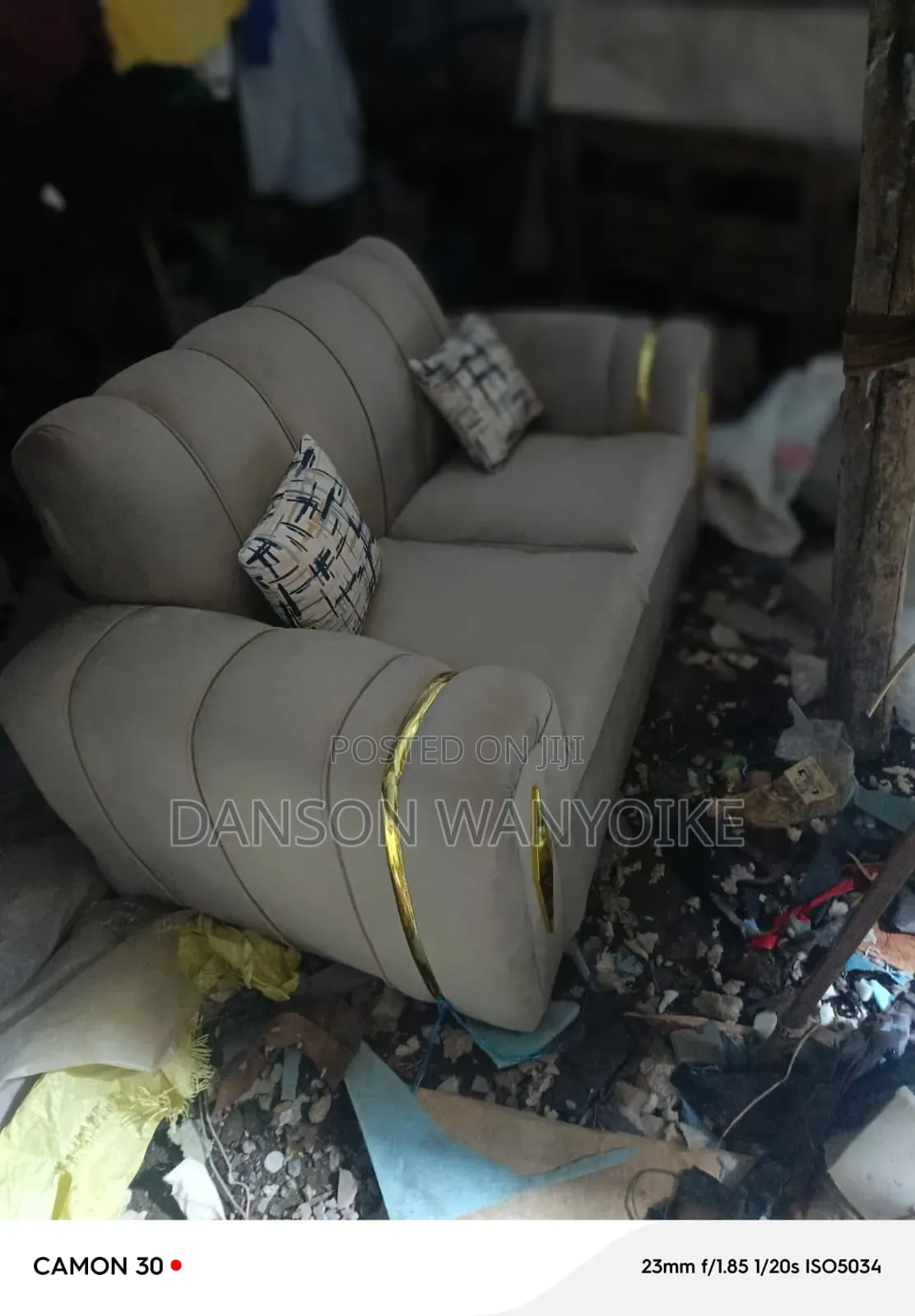 Two Seater Dubbed Gold an a Diamond Face on Sale