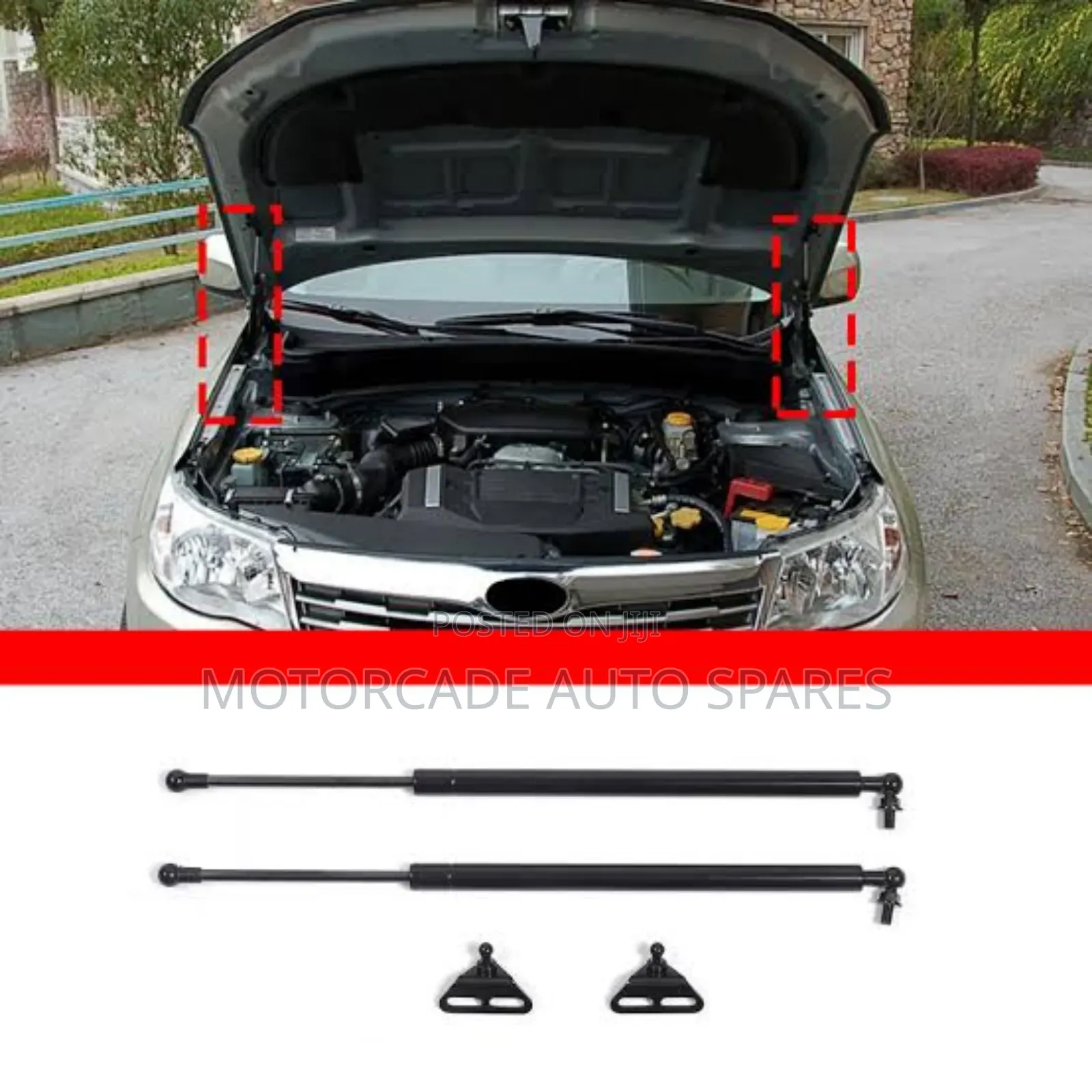 Subaru Forester 08_10 SH Bonnet Shocks Struts Set