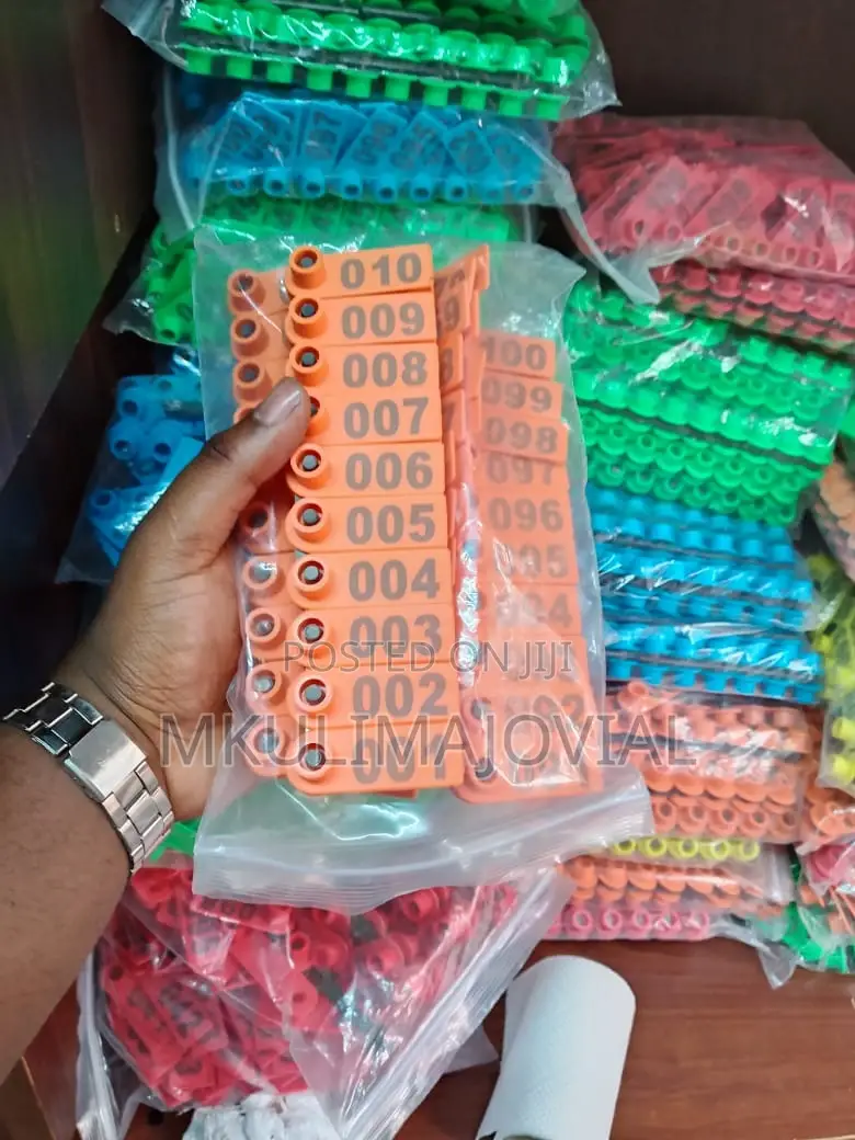 Sheep/Goat /Pig Ear Tags Numbered 1-100