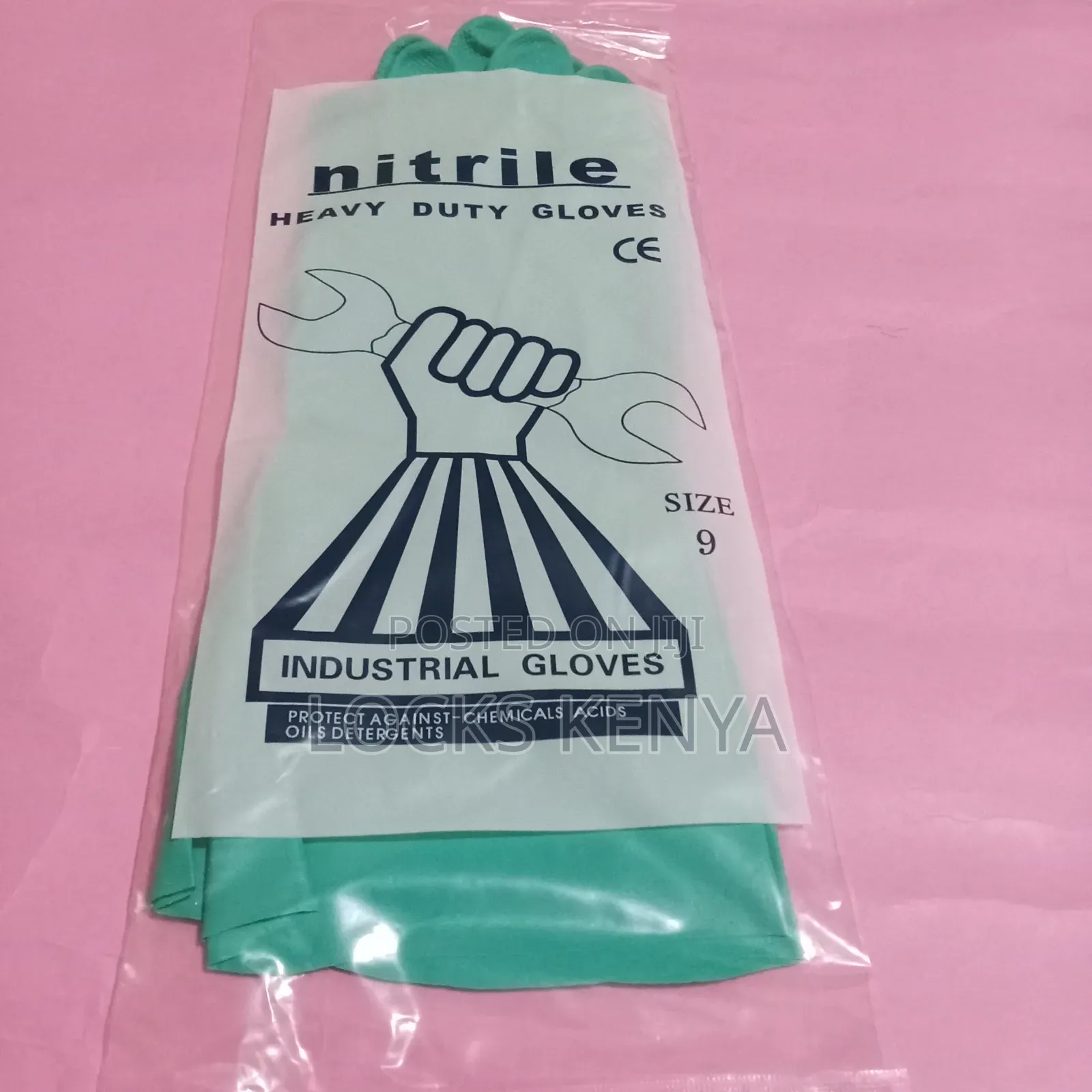 Latex Free Nitrile Gloves Medium