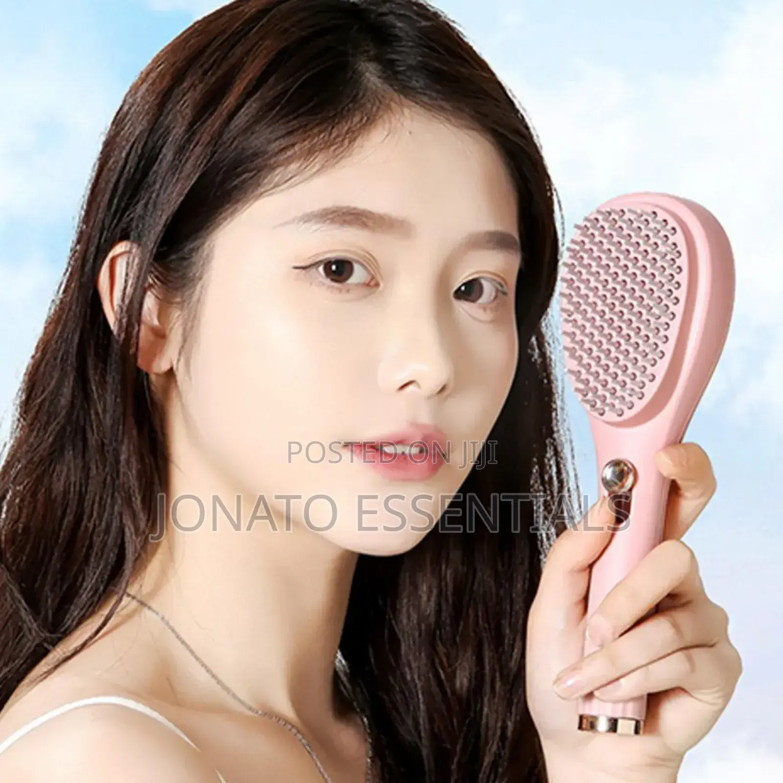 Portable Self Cleaning Comb, Antistatic Massage Comb
