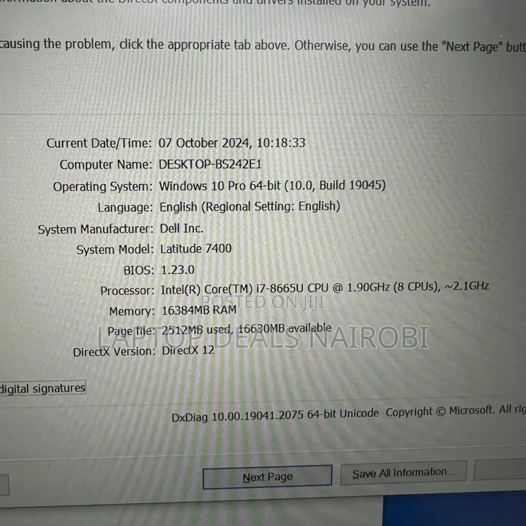 Laptop Dell Latitude 7400 16GB Intel Core I5 SSD 512GB