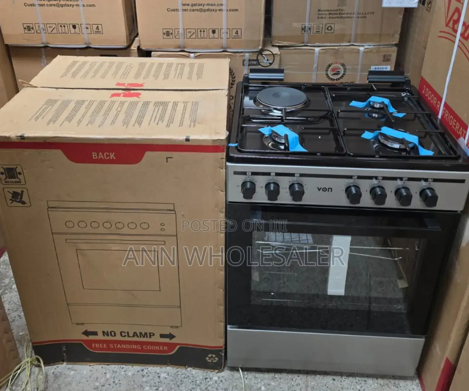 Good Working 60*60 VON Cooker3 + 1 E Standing Cooker VG09-7