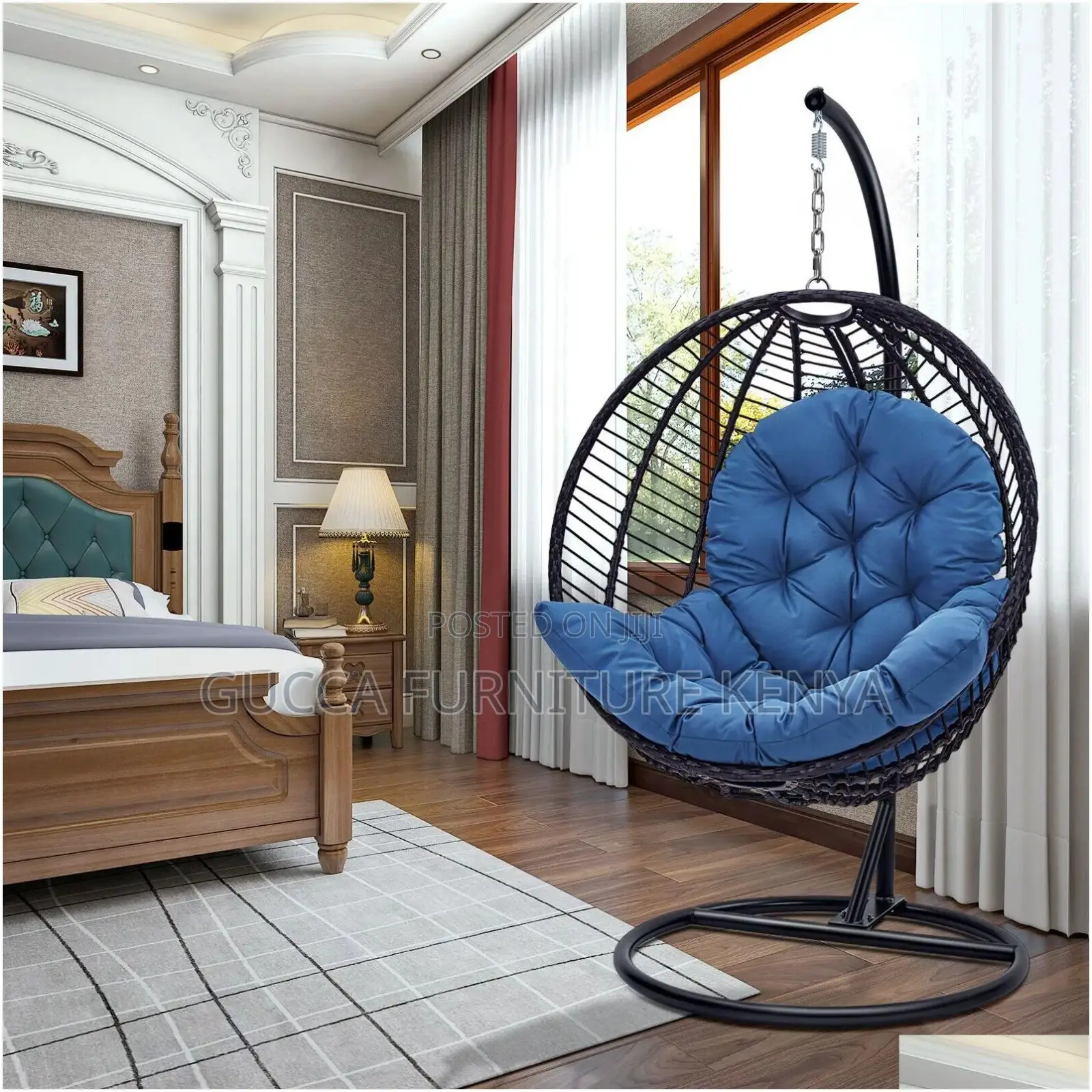Home Chairs: Hammocks Patio Hanging Outdoor Egg Chair
