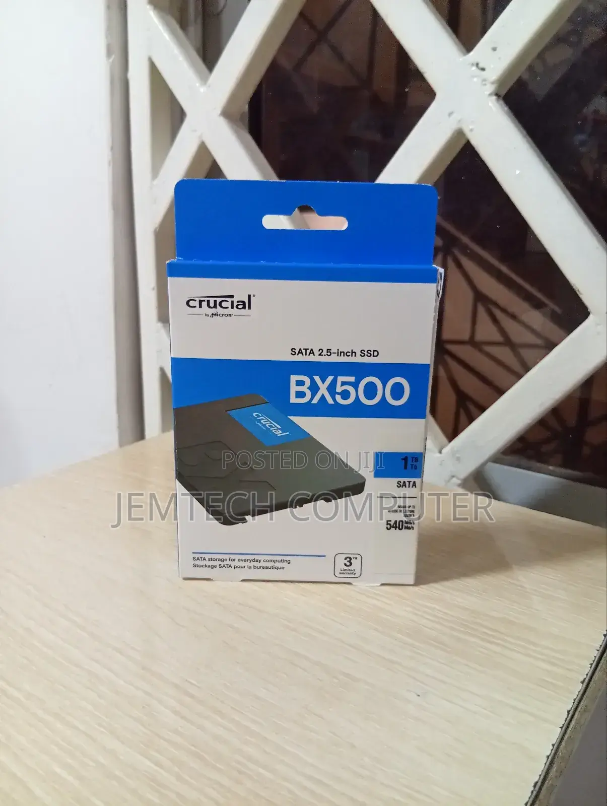 Crucial Bx500 1tb 3d Nand Sata 2.5-Inch SSD