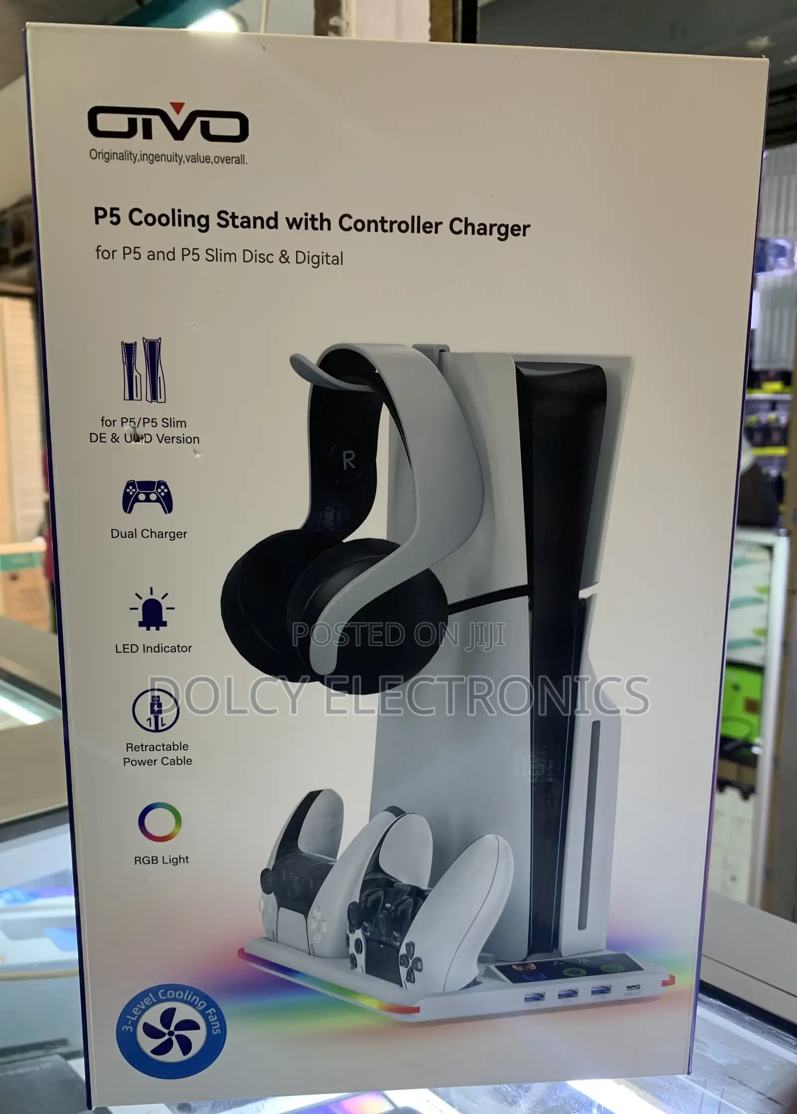 Oivo Ps5 Slim Cooling Stand