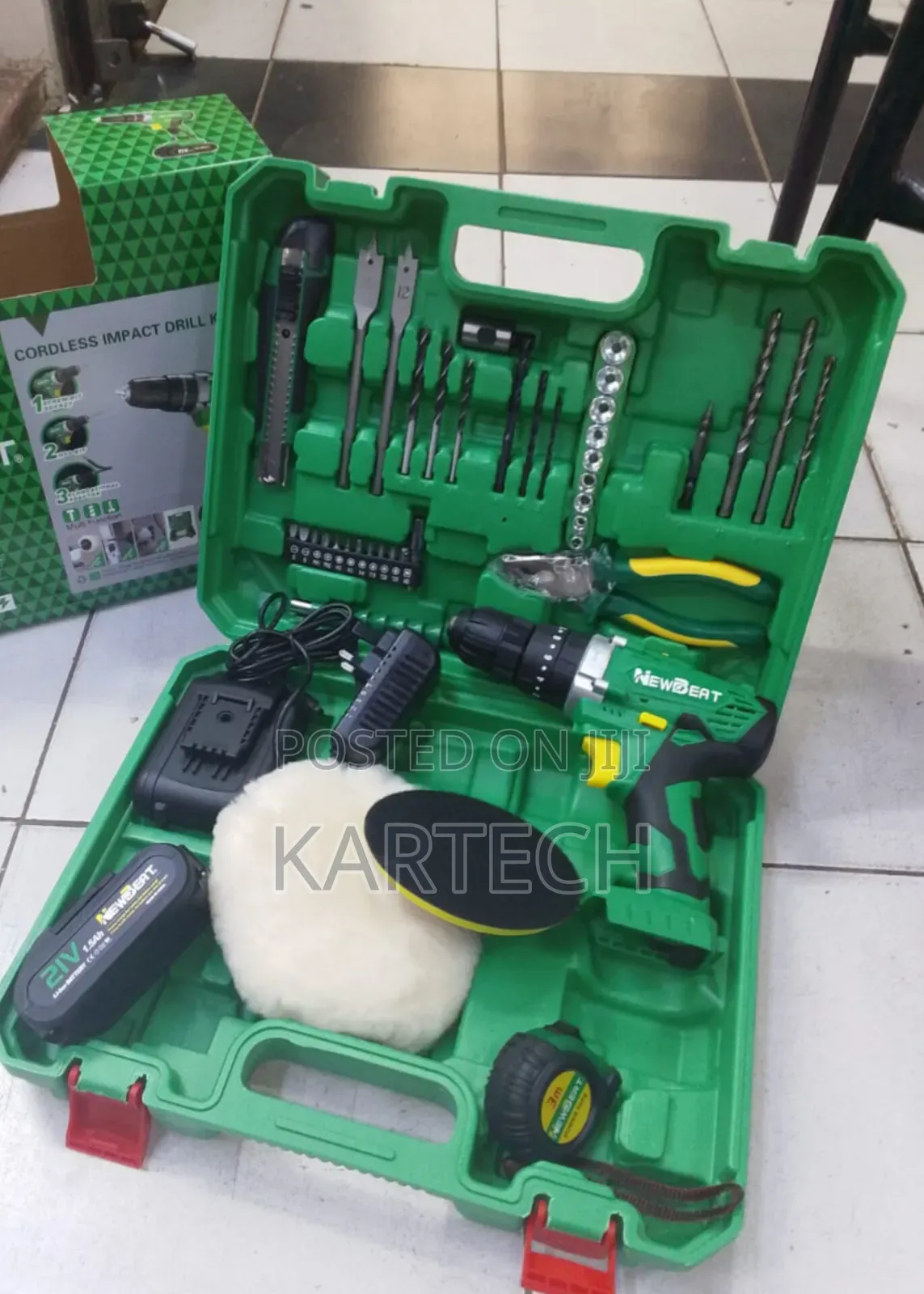 Newbeat 21volts Cordless Drill and Impact Driver