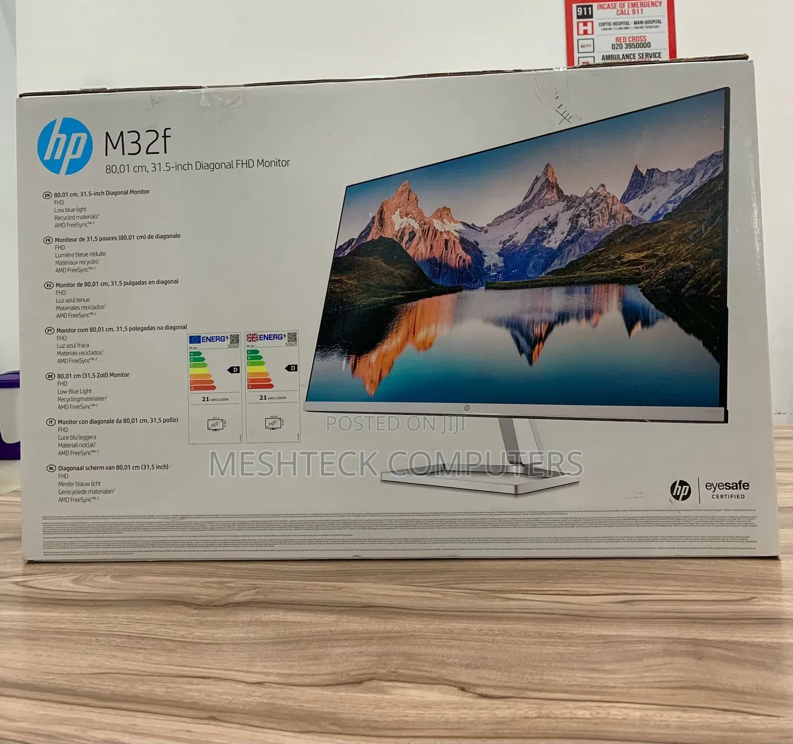 Hp M32f LCD Monitor